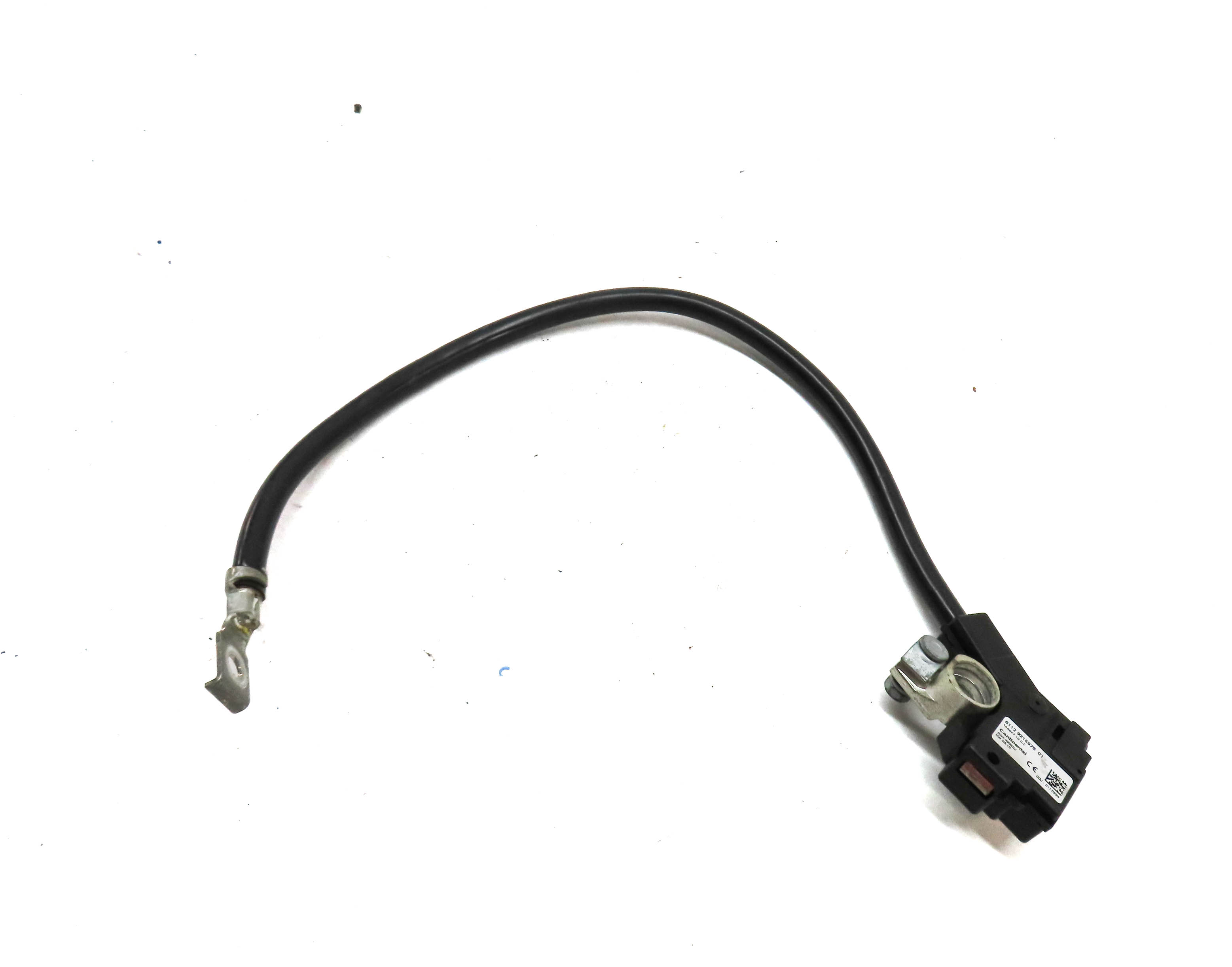 2011 BMW 740i (F02) 3.0L TURBO (N54) ENGINE IBS NEGATIVE BATTERY CABLE — exact item pictured